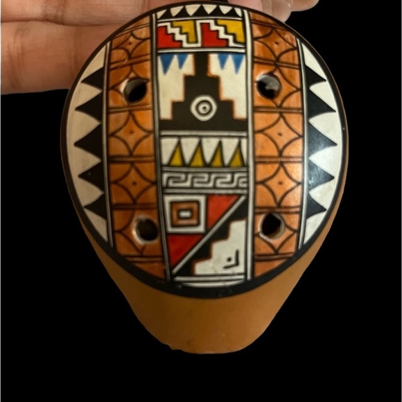 Authentic Peruvian Ocarina with Necklace - Picture 1 of 6